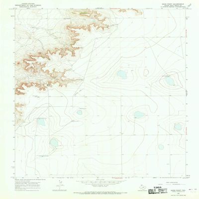 YellowMaps Sand Point TX topo map, 1:24000 Scale, 7.5 X 7.5 Minute, Historical, 1966, Updated 1969, 26.9 x 21.8 in - Polypropylene