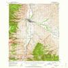 YellowMaps Salmon ID topo map, 1:62500 Scale, 15 X 15 Minute, Historical, 1950, Updated 1962, 20.9 x 17 in - Polypropylene view 1