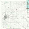 YellowMaps Amarillo TX topo map, 1:100000 Scale, 30 X 60 Minute, Historical, 1986, Updated 1986, 24.1 x 43.1 in - Polypropylene view 1