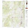 YellowMaps Fayetteville AR topo map, 1:100000 Scale, 30 X 60 Minute, Historical, 1979, Updated 1980, 24.1 x 44 in - Polypropylene view 1