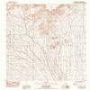 Colton Well CA topo map, 1:24000 Scale, 7.5 X 7.5 Minute, Historical, 1984, Updated 1984, 26.9 x 21.5 in - Polypropylene view 1