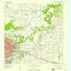 YellowMaps Wichita Falls East TX topo map, 1:24000 Scale, 7.5 X 7.5 Minute, Historical, 1957, Updated 1958, 26.9 x 23 in - Polypropylene view 1