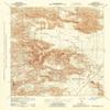 Pinkham Well CA topo map, 1:62500 Scale, 15 X 15 Minute, Historical, 1944, Updated 1944, 21.7 x 17.3 in - Polypropylene view 1