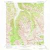 YellowMaps Standhope Peak ID topo map, 1:24000 Scale, 7.5 X 7.5 Minute, Historical, 1967, Updated 1971, 26.9 x 22 in - Tyvek view 1