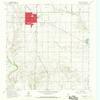 Wellington TX topo map, 1:24000 Scale, 7.5 X 7.5 Minute, Historical, 1964, Updated 1967, 26.9 x 23 in - Polypropylene view 1