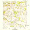YellowMaps Ceresco MI topo map, 1:24000 Scale, 7.5 X 7.5 Minute, Historical, 1947, Updated 1955, 26.9 x 21.9 in - Polypropylene view 1