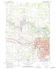YellowMaps Ann Arbor West MI topo map, 1:24000 Scale, 7.5 X 7.5 Minute, Historical, 1965, Updated 1984, 27 x 22 in - Polypropylene view 1