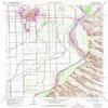 YellowMaps Blythe CA topo map, 1:24000 Scale, 7.5 X 7.5 Minute, Historical, 1951, Updated 1977, 26.8 x 21.5 in - Polypropylene view 1