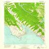 YellowMaps Bolinas CA topo map, 1:24000 Scale, 7.5 X 7.5 Minute, Historical, 1954, Updated 1960, 26.8 x 22.1 in - Polypropylene view 1