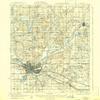 YellowMaps Battle Creek MI topo map, 1:62500 Scale, 15 X 15 Minute, Historical, 1918, Updated 1942, 19.9 x 16.5 in - Polypropylene view 1