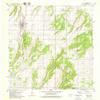 YellowMaps Hinton OK topo map, 1:24000 Scale, 7.5 X 7.5 Minute, Historical, 1979, Updated 1979, 27.4 x 22.5 in - Polypropylene view 1