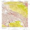 YellowMaps Burbank CA topo map, 1:24000 Scale, 7.5 X 7.5 Minute, Historical, 1953, Updated 1955, 26.8 x 22 in - Tyvek view 1