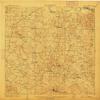 YellowMaps Linden TX topo map, 1:62500 Scale, 15 X 15 Minute, Historical, 1910, 20 x 16.5 in - Polypropylene view 1