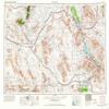 YellowMaps Needles CA topo map, 1:250000 Scale, 1 X 2 Degree, Historical, 1956, Updated 1964, 22 x 32 in - Polypropylene view 1