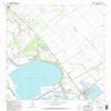 YellowMaps Green Lake TX topo map, 1:24000 Scale, 7.5 X 7.5 Minute, Historical, 1995, Updated 1995, 27.2 x 23.3 in - Polypropylene view 1