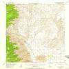 YellowMaps Waucoba Wash CA topo map, 1:62500 Scale, 15 X 15 Minute, Historical, 1957, Updated 1958, 20.8 x 16.7 in - Polypropylene view 1