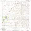 YellowMaps Richgrove CA topo map, 1:24000 Scale, 7.5 X 7.5 Minute, Historical, 1952, Updated 1986, 26.7 x 21.5 in - Polypropylene view 1