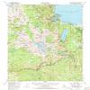 YellowMaps Fallen Leaf Lake CA topo map, 1:62500 Scale, 15 X 15 Minute, Historical, 1955, Updated 1971, 20.7 x 16.6 in - Polypropylene view 1