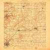 Belleville IL topo map, 1:62500 Scale, 15 X 15 Minute, Historical, 1907, 19.8 x 16.5 in - Polypropylene view 1
