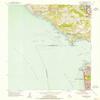 YellowMaps Point Bonita CA topo map, 1:24000 Scale, 7.5 X 7.5 Minute, Historical, 1954, Updated 1955, 26.8 x 22 in - Polypropylene view 1
