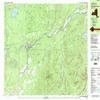 YellowMaps Au Sable Forks NY topo map, 1:25000 Scale, 7.5 X 15 Minute, Historical, 1978, Updated 1990, 24 x 37.9 in - Polypropylene view 1