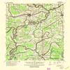 YellowMaps Baird MS topo map, 1:62500 Scale, 15 X 15 Minute, Historical, 1940, Updated 1942, 21.8 x 17.9 in - Tyvek view 1