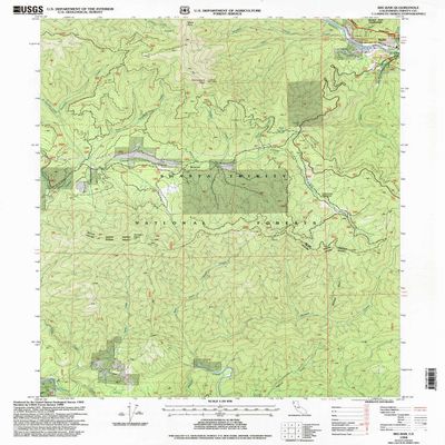 YellowMaps Big Bar CA topo map, 1:24000 Scale, 7.5 X 7.5 Minute, Historical, 1998, Updated 2003, 26.7 x 21.4 in - Polypropylene