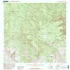 YellowMaps Aztec Peak AZ topo map, 1:24000 Scale, 7.5 X 7.5 Minute, Historical, 1986, Updated 1986, 26.7 x 21.6 in - Polypropylene view 1