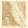 YellowMaps Mt Whitney CA topo map, 1:125000 Scale, 30 X 30 Minute, Historical, 1907, Updated 1939, 19.8 x 16.5 in - Tyvek view 1