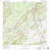 Wellington AL topo map, 1:24000 Scale, 7.5 X 7.5 Minute, Historical, 1956, Updated 1973, 26.8 x 21.9 in - Polypropylene view 1