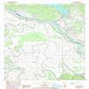 YellowMaps Aloha LA topo map, 1:24000 Scale, 7.5 X 7.5 Minute, Historical, 1983, Updated 1992, 26.8 x 21.6 in - Tyvek view 1