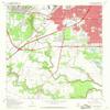 Terrell Wells TX topo map, 1:24000 Scale, 7.5 X 7.5 Minute, Historical, 1967, Updated 1969, 26.9 x 23 in - Polypropylene view 1