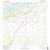 YellowMaps Robinsonville MS topo map, 1:24000 Scale, 7.5 X 7.5 Minute, Historical, 1981, Updated 1982, 26.8 x 22 in - Polypropylene view 1