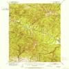 YellowMaps Bates OR topo map, 1:62500 Scale, 15 X 15 Minute, Historical, 1951, Updated 1953, 20.7 x 16.8 in - Tyvek view 1
