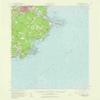 YellowMaps Biddeford ME topo map, 1:62500 Scale, 15 X 15 Minute, Historical, 1956, Updated 1960, 21 x 16.5 in - Tyvek view 1
