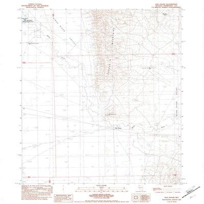 YellowMaps Sod House NV topo map, 1:24000 Scale, 7.5 X 7.5 Minute, Historical, 1982, Updated 1982, 26.8 x 22 in - Tyvek
