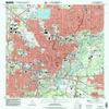YellowMaps Jackson MS topo map, 1:24000 Scale, 7.5 X 7.5 Minute, Historical, 1998, Updated 1998, 26.7 x 21.6 in - Polypropylene view 1