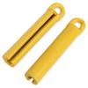 Bestcuemakers Billiard Pool Cue Rubber Hanger Holder, 3.5 inches, Pack of 2 (Yellow) view 1