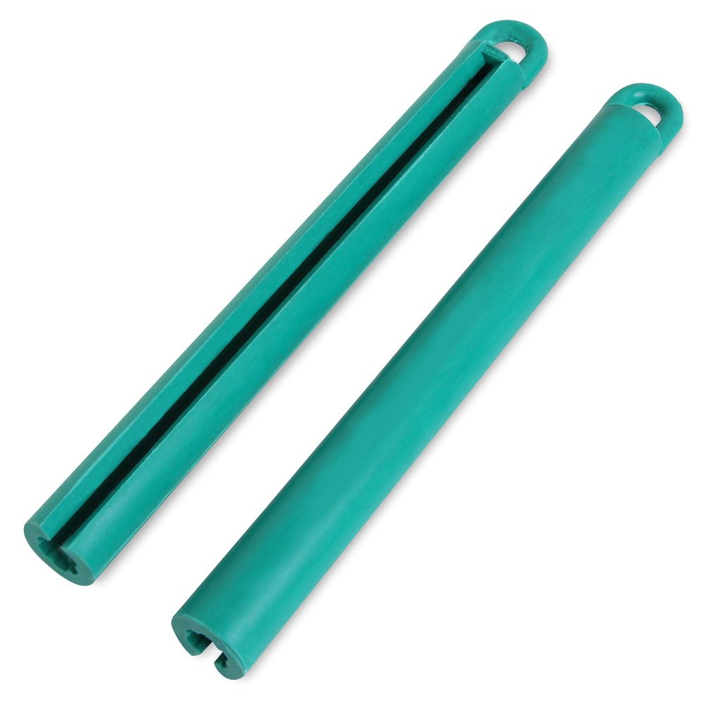 Bestcuemakers Billiard Pool Cue Rubber Hanger Holder, 7 inches, Pack of 2 (Green)