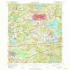 YellowMaps Marlboro MA topo map, 1:24000 Scale, 7.5 X 7.5 Minute, Historical, 1953, Updated 1960, 26.9 x 22.1 in - Polypropylene view 1