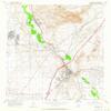 YellowMaps Victorville CA topo map, 1:24000 Scale, 7.5 X 7.5 Minute, Historical, 1956, Updated 1964, 26.9 x 22 in - Polypropylene view 1