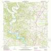 YellowMaps Pruitton AL topo map, 1:24000 Scale, 7.5 X 7.5 Minute, Historical, 1952, Updated 1988, 26.8 x 22 in - Polypropylene view 1