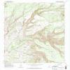 YellowMaps Casner Butte AZ topo map, 1:24000 Scale, 7.5 X 7.5 Minute, Historical, 1965, Updated 1972, 26.8 x 22 in - Polypropylene view 1