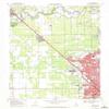 YellowMaps Salida CA topo map, 1:24000 Scale, 7.5 X 7.5 Minute, Historical, 1969, Updated 1972, 26.9 x 22 in - Polypropylene view 1