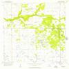 YellowMaps Bermont FL topo map, 1:24000 Scale, 7.5 X 7.5 Minute, Historical, 1956, Updated 1957, 26.8 x 22.9 in - Polypropylene view 1