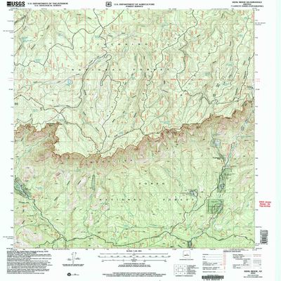 YellowMaps Kehl Ridge AZ topo map, 1:24000 Scale, 7.5 X 7.5 Minute, Historical, 2004, Updated 2006, 26.8 x 22 in - Polypropylene