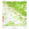 YellowMaps Watsonville East CA topo map, 1:24000 Scale, 7.5 X 7.5 Minute, Historical, 1955, Updated 1963, 26.9 x 22 in - Polypropylene view 1