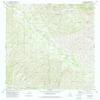YellowMaps Klondyke AZ topo map, 1:24000 Scale, 7.5 X 7.5 Minute, Historical, 1972, Updated 1979, 26.9 x 22 in - Polypropylene view 1