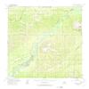 YellowMaps Iditarod D 1 AK topo map, 1:63360 Scale, 15 X 15 Minute, Historical, 1954, Updated 1975, 21.7 x 19.1 in - Tyvek view 1