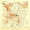YellowMaps AJO AZ topo map, 1:62500 Scale, 15 X 15 Minute, Historical, 1934, Updated 1947, 20.8 x 16.9 in - Polypropylene view 1
